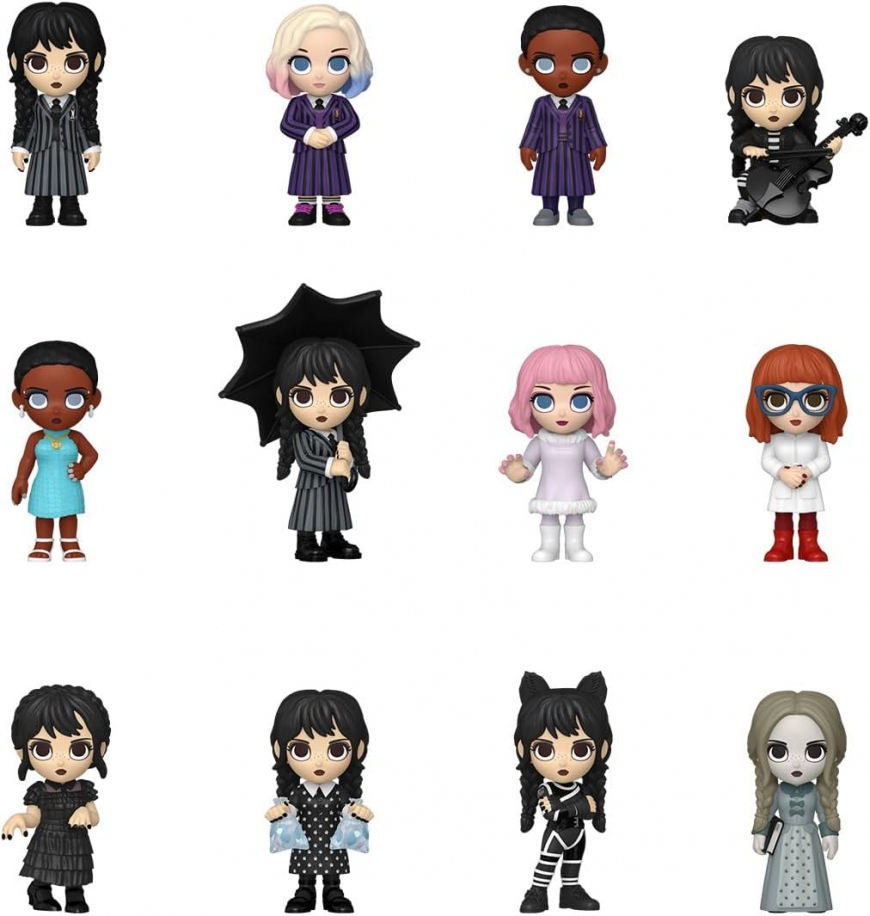 Funko Mystery Mini Wednesday figures