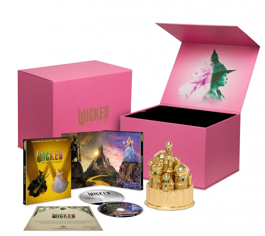 Wicked For Good Amazon Exclusive Giftset 4K Ultra HD, Blu-ray and Digital