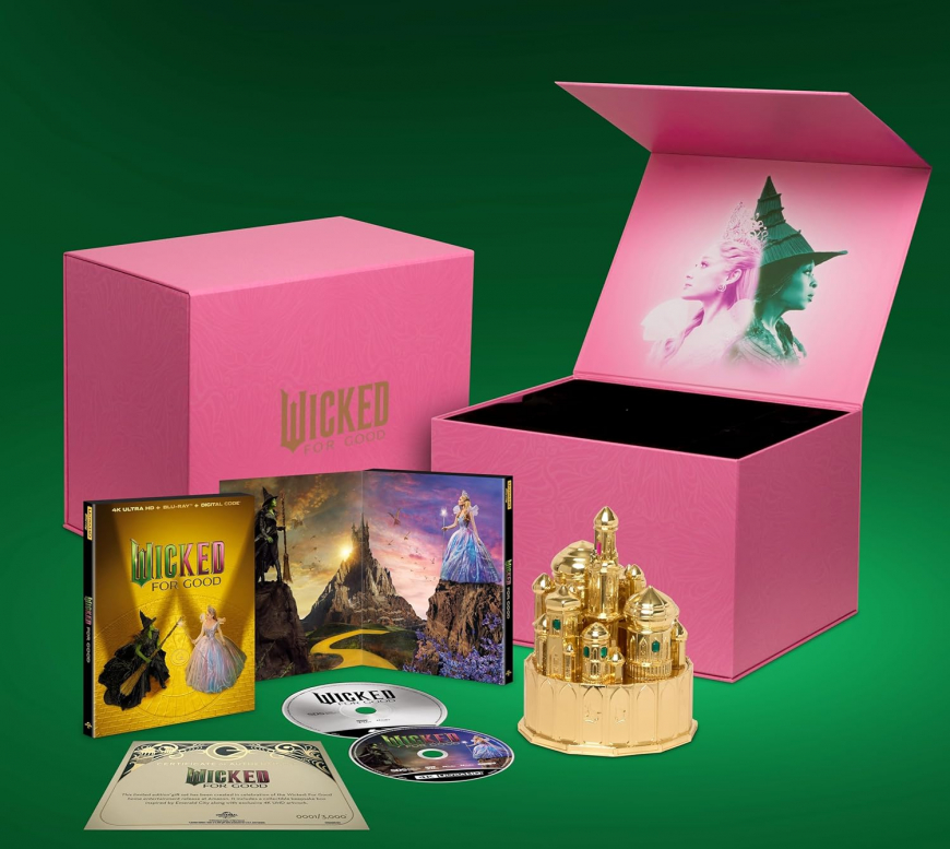 Wicked For Good Amazon Exclusive Giftset 4K Ultra HD, Blu-ray and Digital