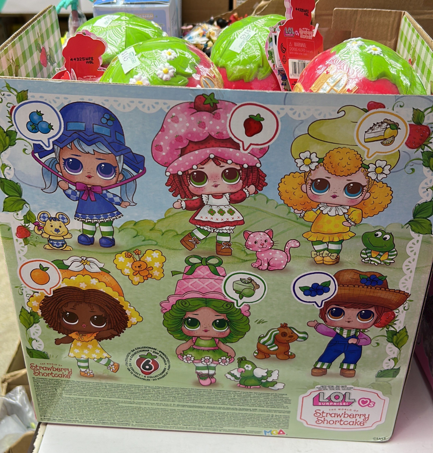 LOL Surprise Loves Strawberry Shortcake dolls
