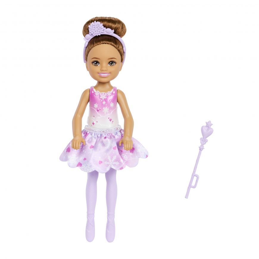 Barbie Chelsea Nutcraker Snowfairy Doll 2026 Brown-haired