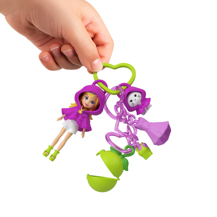 Polly Pocket gooseberry fruit fashion keychain