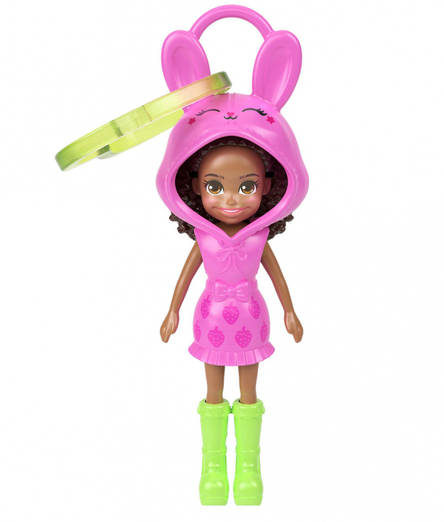 Polly Pocket 3-inch Dolls with Keychain and Fashion Accessories 2026