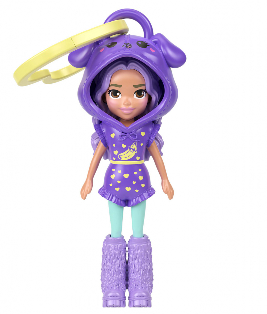Polly Pocket 3-inch Dolls with Keychain and Fashion Accessories 2026