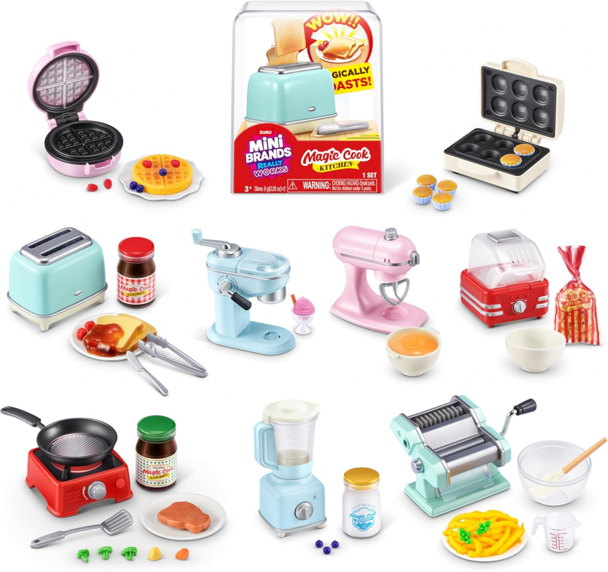 Mini Brands Really Works Magic Cook Kitchen Capsule Series 1