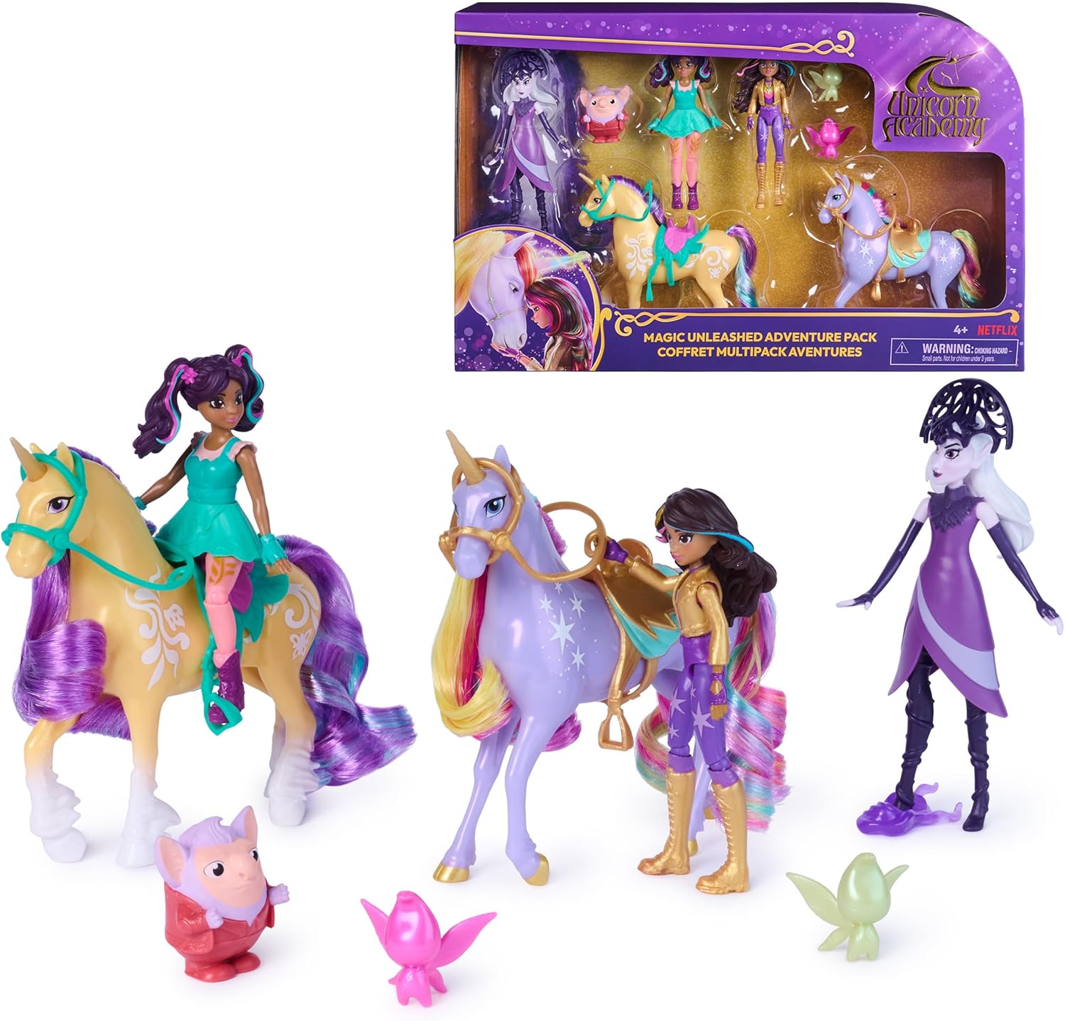 Unicorn Academy Magic Unleashed Adventure Pack with Sophia, Ava