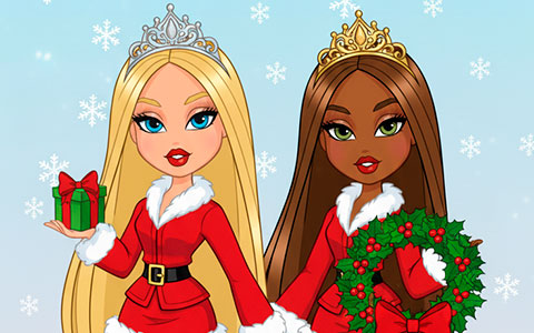 Bratz Very Merry inspired Happy Holidays images