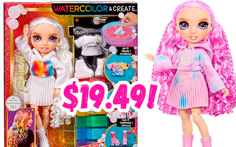 Rainbow High Watercolor and Create Tie Dye dolls 2024
