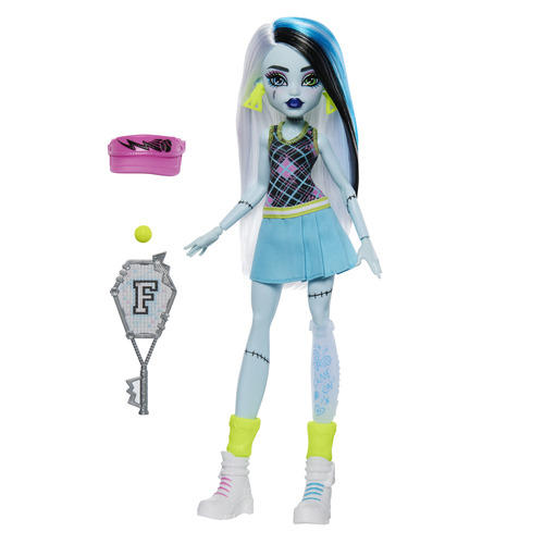 Monster High Buried Secrets Courtside Fang-Out Frankie Stein doll