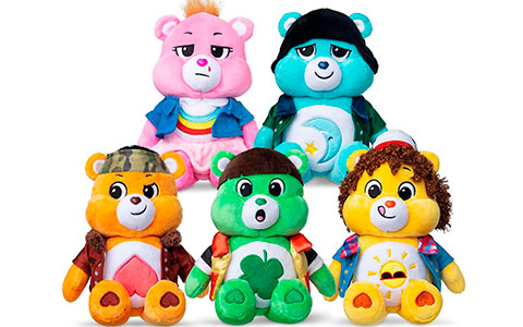 Care Bears x Stranger Things Fun Size Plush collection