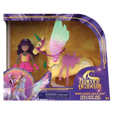Unicorn Academy Wing Magic Ava & Leaf