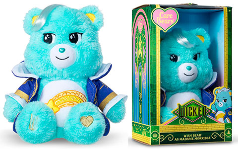 Care Bears x Wicked Wish Bear as Madame Morrible 12" Plush