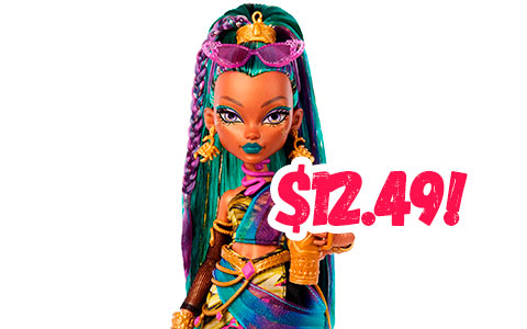 Monster High Nefera G3 doll 2025