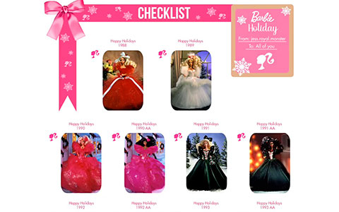 Holiday Barbie Checklist 1988–2025: A Complete Collector’s Guide