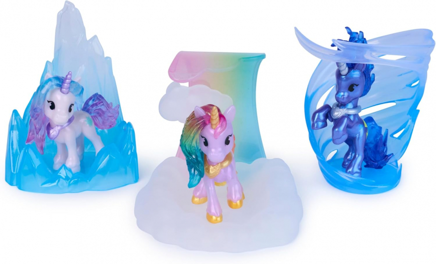 Unicorn Academy Magic Gemstone Collectibles Pack with 5 Unicorn