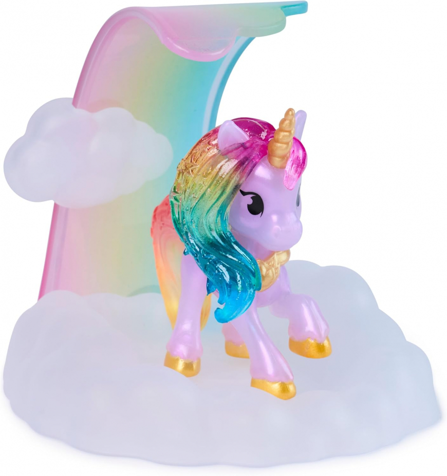 Unicorn Academy Magic Gemstone Collectibles Pack with 5 Unicorn