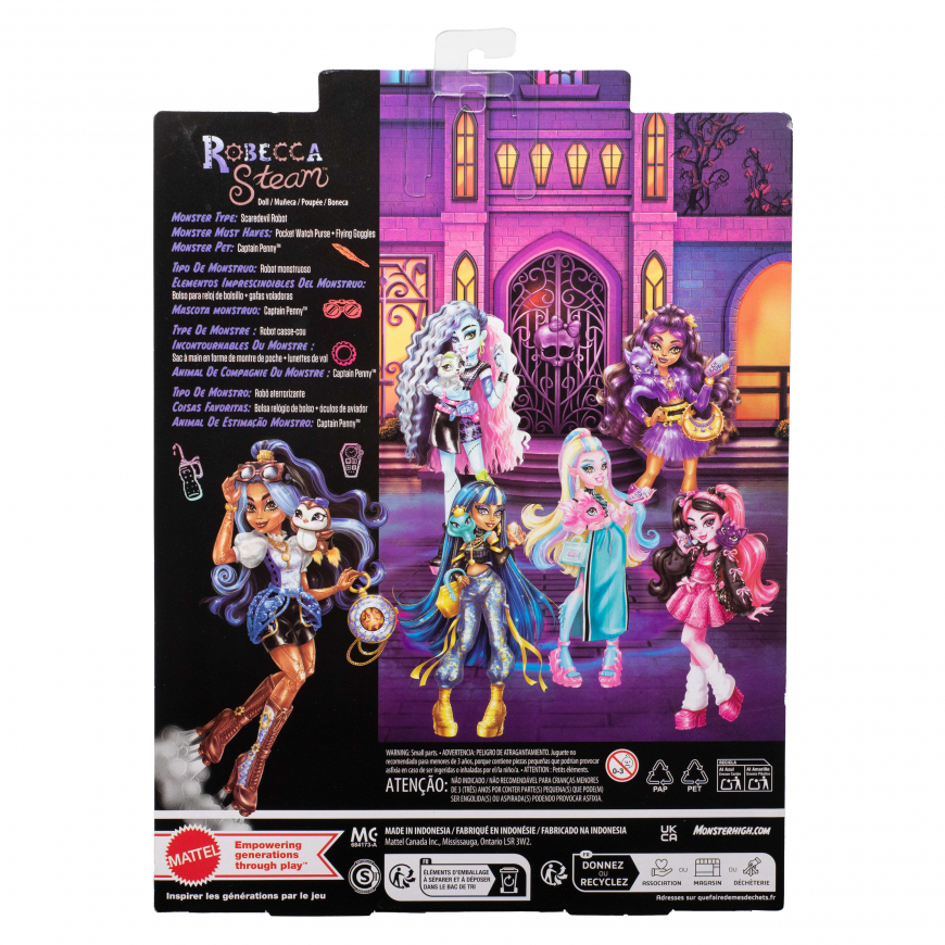 Monster High Robecca Steam G3 doll box art