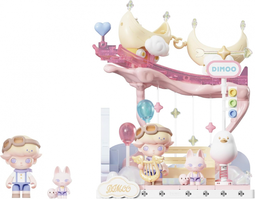 DIMOO Dream Melody Series Blocks - Crescent Moon Racer