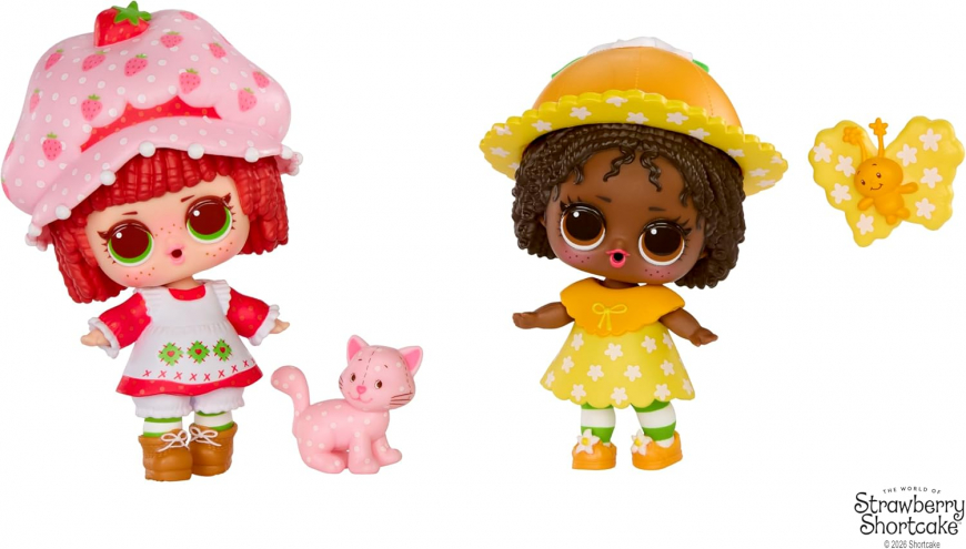 LOL Surprise Loves Strawberry Shortcake dolls