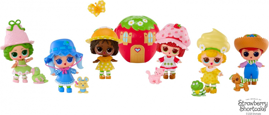 LOL Surprise Loves Strawberry Shortcake dolls