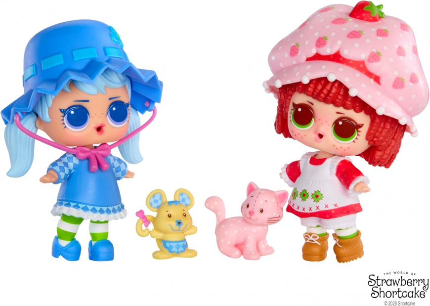 LOL Surprise Loves Strawberry Shortcake dolls