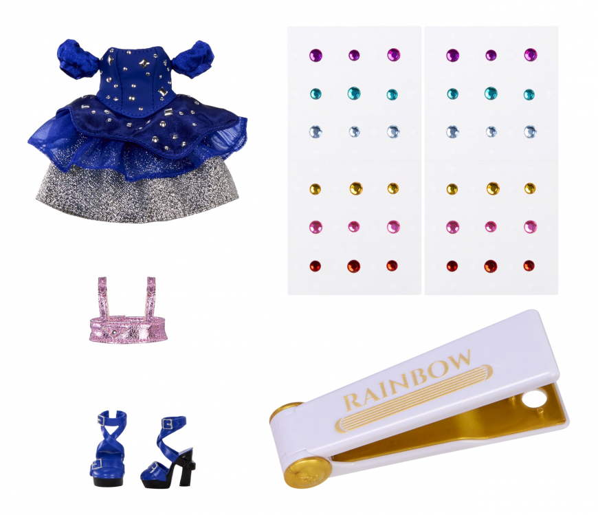 Rainbow High Be Dazzling Genevieve Bleue doll