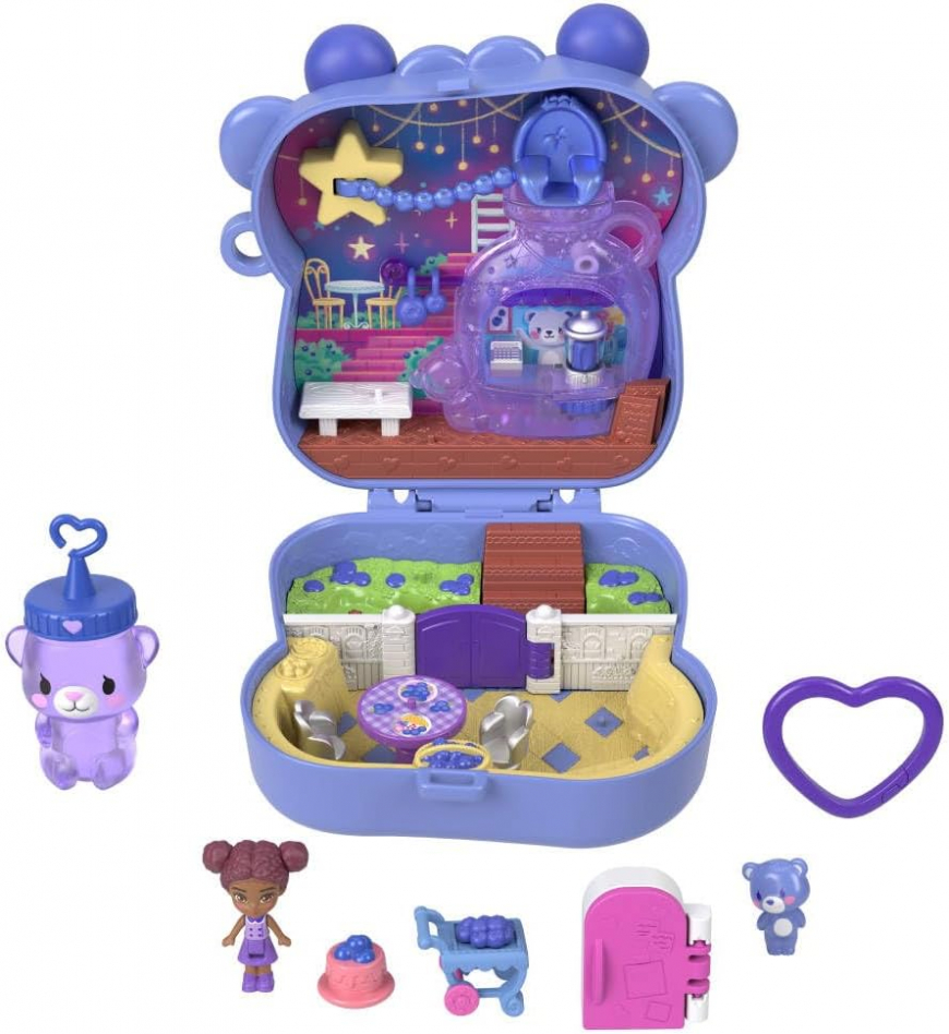 Polly Pocket Blueberry Besties Compact