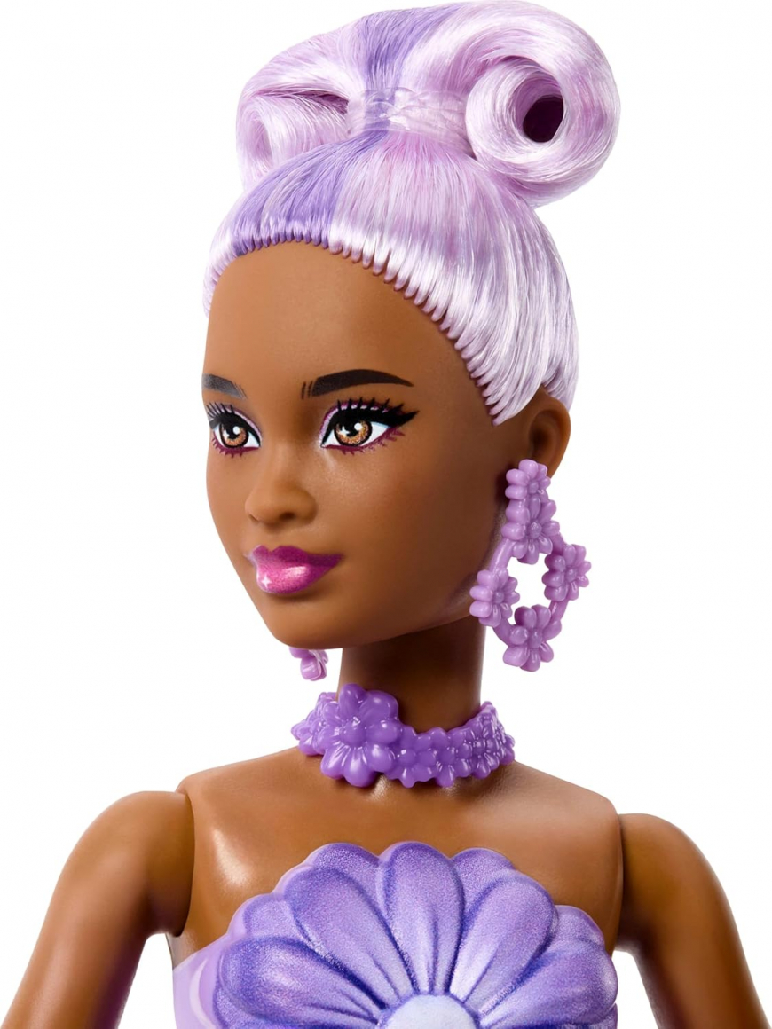 Barbie Petal Pop Flower reveal Purple doll