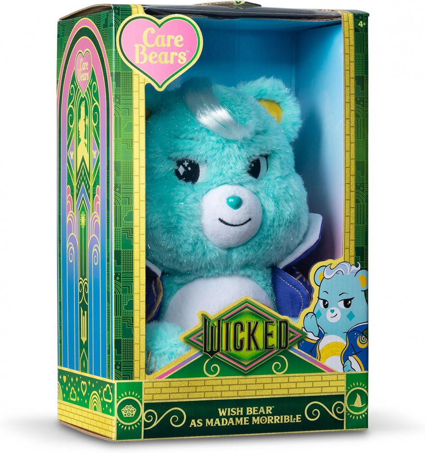 Care Bears x Wicked Wish Bear as Madame Morrible 12" Plush