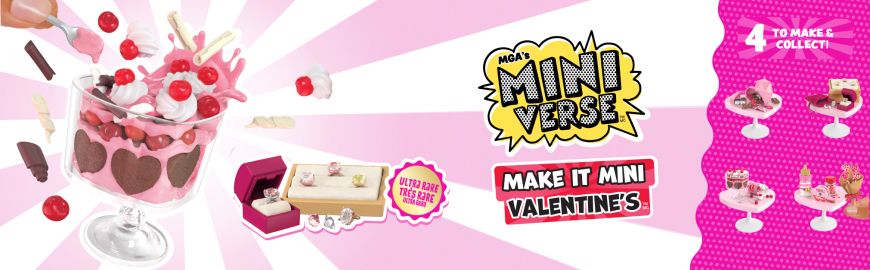MGA's Miniverse Make It Mini Valentine's series 3 check list