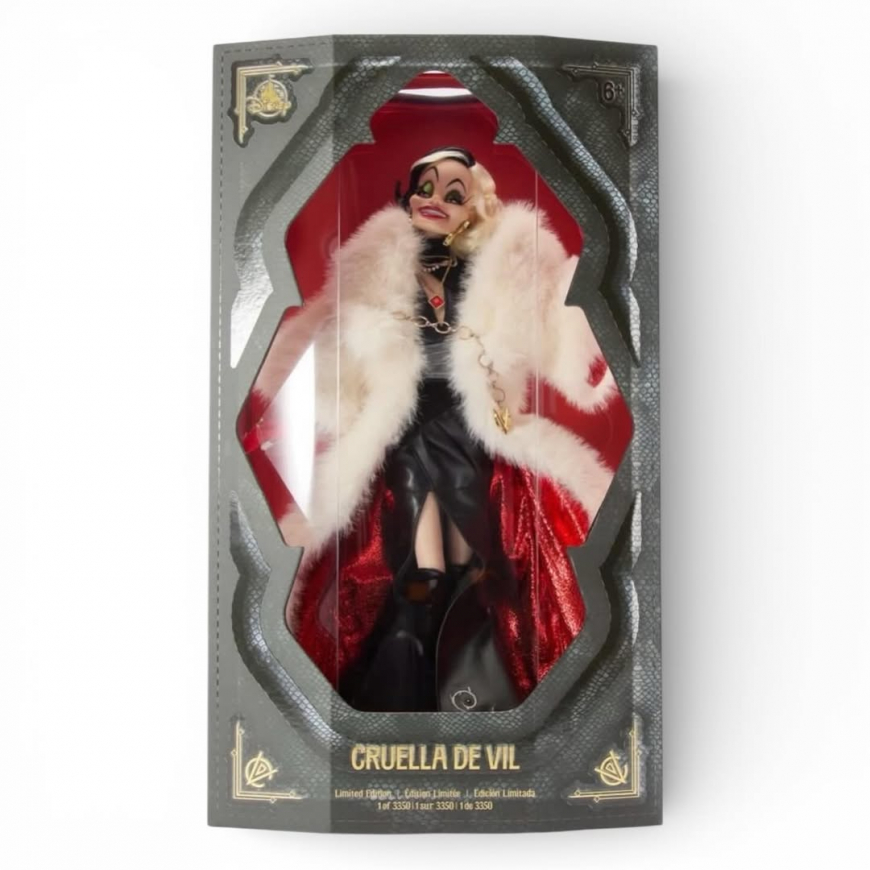 Disney Store Cruella de Vil Limited Edition 2026 doll