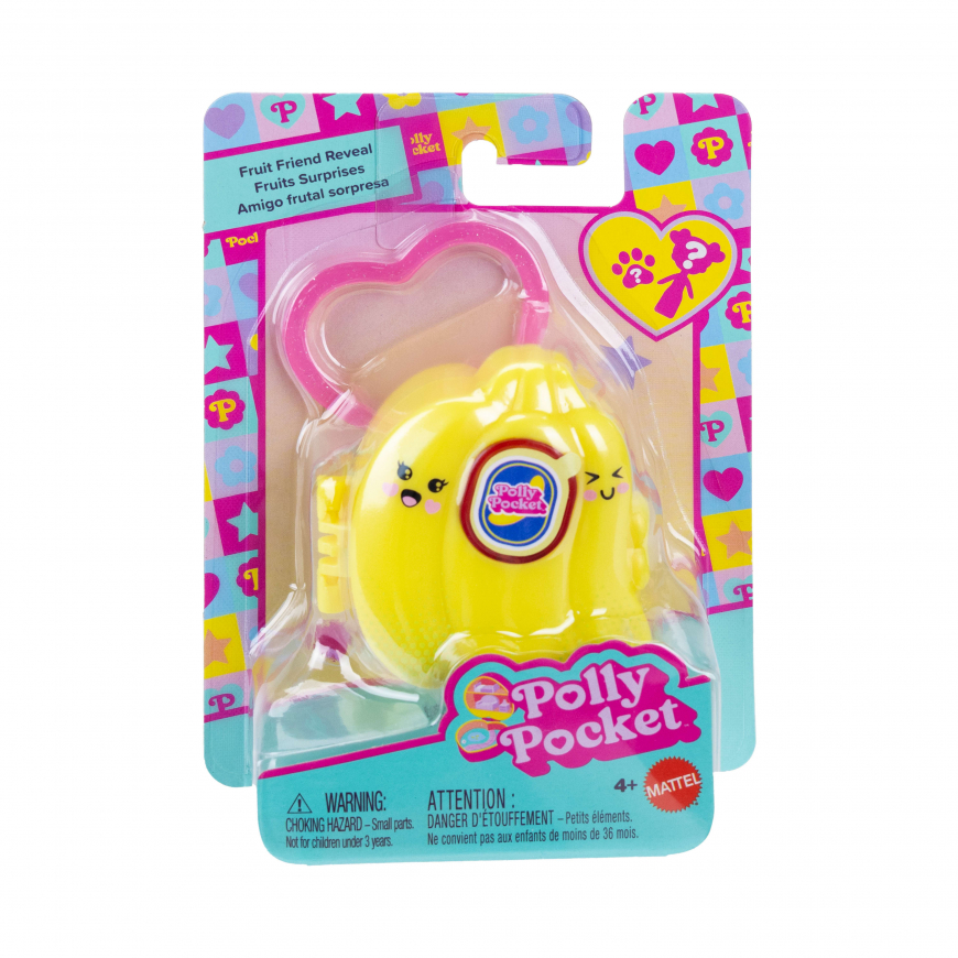 Polly Pocket Fruit Friend Reveal Banana