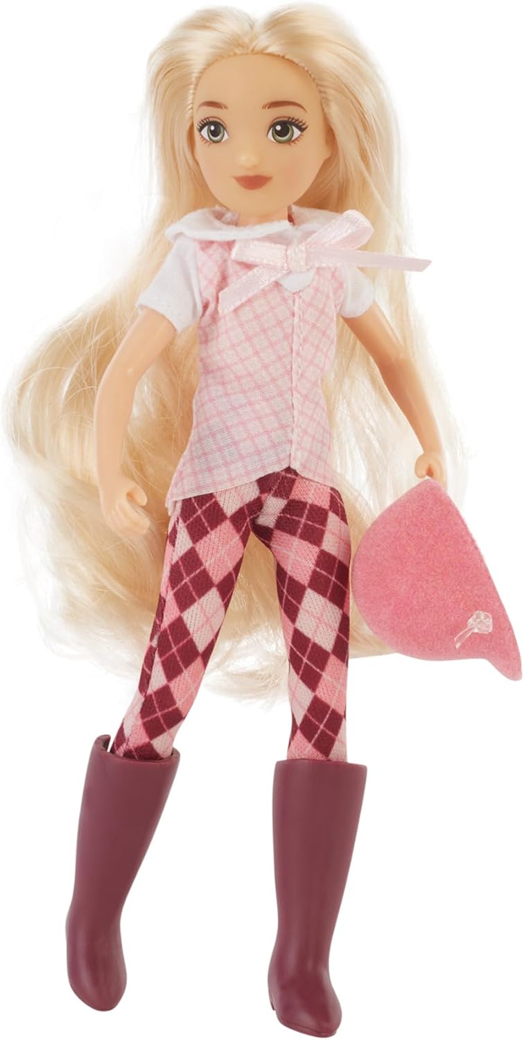 Breyer English Rider and Unicorn Twila and Appaloosa doll