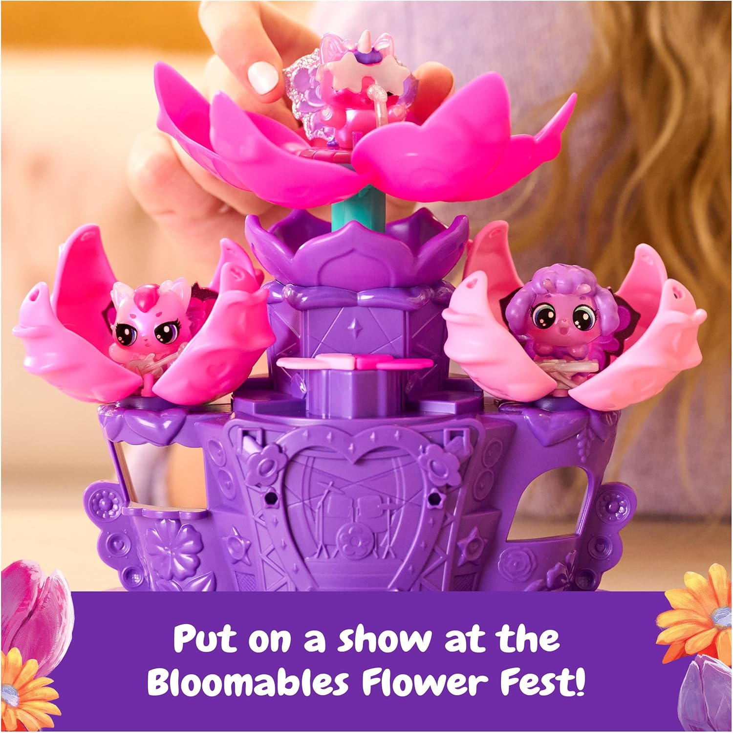 Hatchimals Bloomables Bloom again and again Flower Fest Collectibles ...