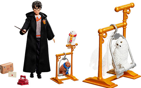 Mattel Diagon Alley Collectible Shops Harry Potter Eeylops Owl Emporium accessory pack