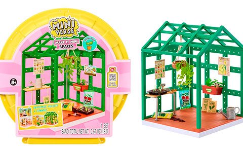 MGA’s Miniverse Make It Mini Spaces Greenhouse