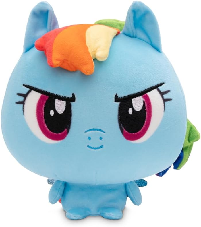 TeeTurtle My Little Pony Rainbow Dash 5" Cloudheads Plushie