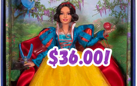 Mattel Disney Collector Snow White doll on sale