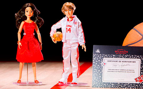 Disney Store High School Musical 20th anniversary limited edition dolls