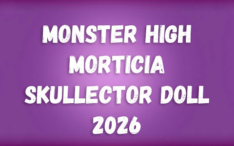 Monster High Morticia Skullector doll 2026