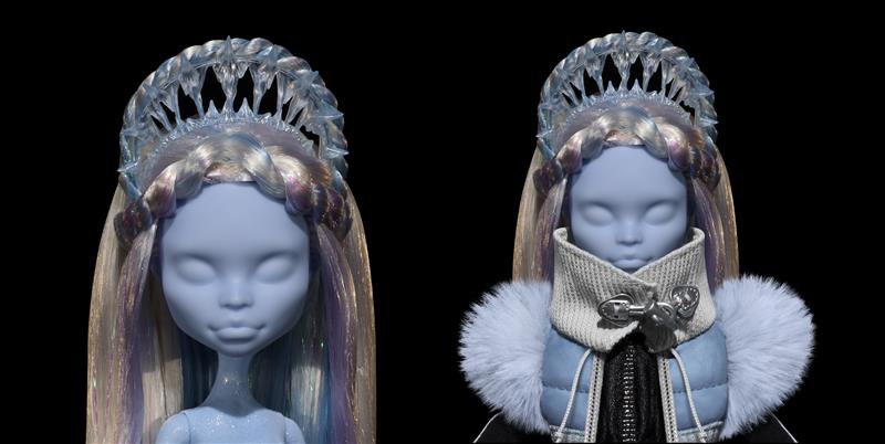 Monster High Fang Vote Abbey Bominable doll ptototype