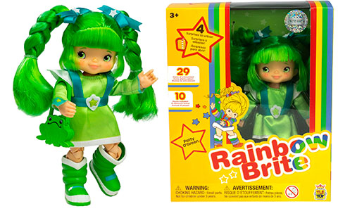 Rainbow Brite Patty O'Green 5.5-inch doll from The Loyal Subjects