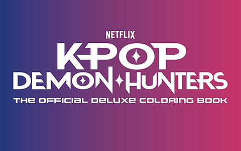 KPop Demon Hunters The Official Deluxe Coloring Book