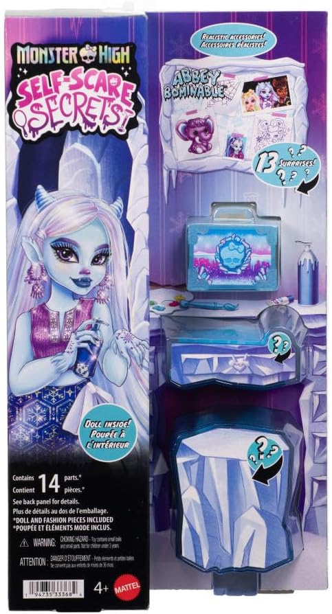 Monster High Self-Scare Secrets Abbey Bominable Doll on sale
