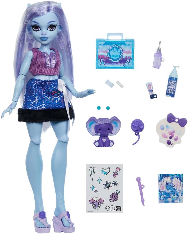 Monster High Self-Scare Secrets Abbey Bominable Doll on sale