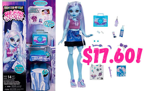 Monster High Self-Scare Secrets Abbey Bominable Doll on sale