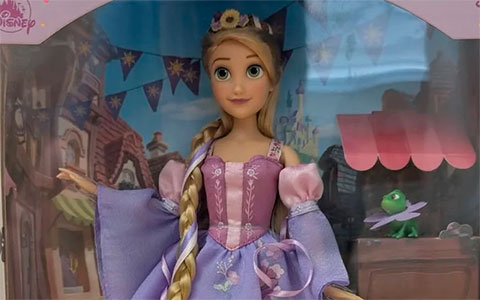 Disney Store Rapunzel Spring Special Edition doll