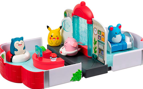 Squish-a-longs Pokémon Center Playset