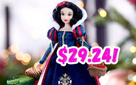 Disney Holiday Special Edition 2025 doll Snow White