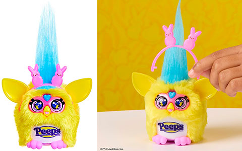 Furby Furblets Peeps Mini 3-Inch Electronic Plush